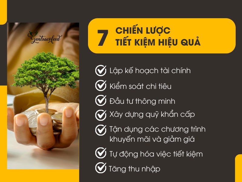 các bước tiết kiệm hiệu quả